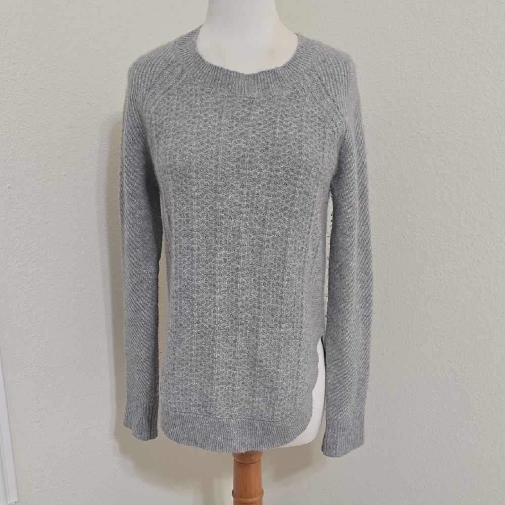 White‎ + Warren Light Gray Cashmere Women's Sweater S